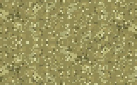 Vector seamless military pattern in pixel style. イラスト素材