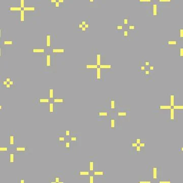 Vector seamless minimalistic pattern with crosses. Decorative repeatable unusual Иллюстрация