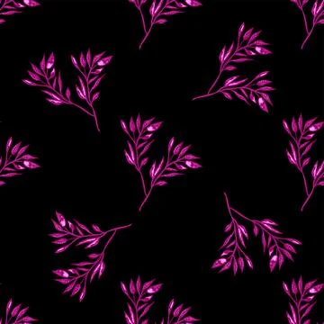 Vector seamless minimalistic style pattern. Abstract colorful background. Mod Illustrazione stock