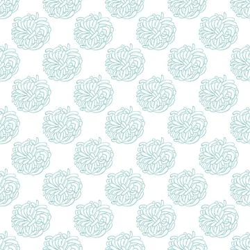 Vector seamless minimalistic style pattern. Abstract colorful background. Mod Illustrazione stock
