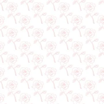 Vector seamless minimalistic style pattern. Abstract colorful background. Mod Illustrazione stock