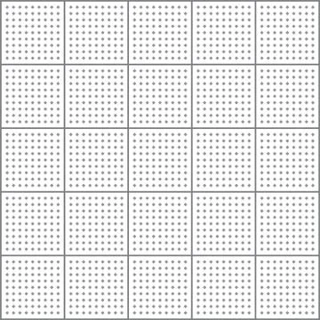 Vector seamless monochrome wired grid pattern design background 스톡 일러스트