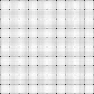 Vector seamless monochrome wired grid pattern design background Illustrazione stock