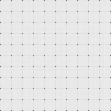 Vector seamless monochrome wired grid pattern design background Stock Illustration