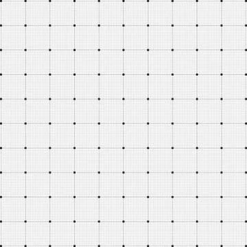 Vector seamless monochrome wired grid pattern design background Stock Illustration