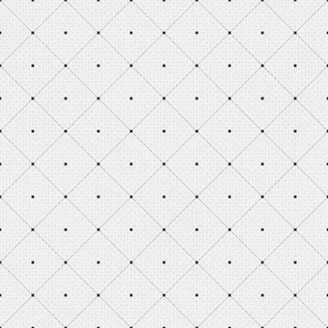 Vector seamless monochrome wired grid pattern design background Illustrazione stock