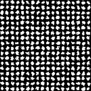 Vector seamless mosaic art pattern. Art background. Stockillustratie