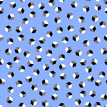 Vector seamless mosaic art pattern. Art background. Stock Illustration