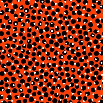 Vector seamless mosaic art pattern. Art background. Stock Illustration