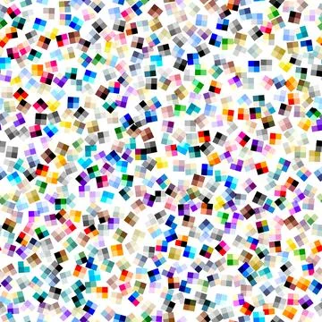 Vector seamless mosaic art pattern. Art background. 스톡 일러스트