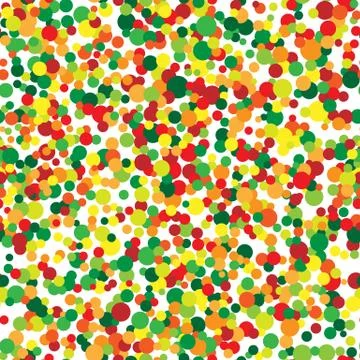 Vector seamless multicolored bubbles pattern. Graphic seamless pattern Stock Illustration