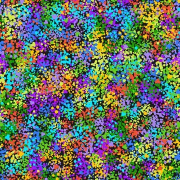 Vector seamless multicolored bubbles pattern. Graphic seamless pattern Stockillustratie