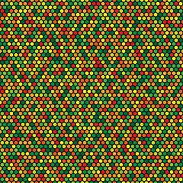 Vector seamless multicolored mosaic pattern. Graphic seamless pattern Stockillustratie