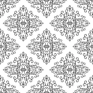 Vector seamless pattern. Abstract background Stock Illustration