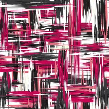 Vector seamless pattern. Abstract background with brush strokes. Pastel hand Stockillustratie