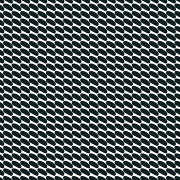 Vector seamless pattern. Abstract background with round brush strokes Illustrazione stock