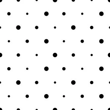 Vector seamless pattern. Abstract background with circles Illustrazione stock