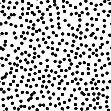 Vector seamless pattern. Abstract background with circles Stock Illustration