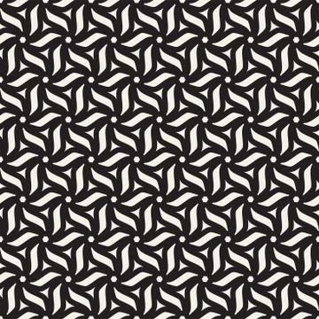 Vector Seamless Pattern. Abstract Geometric Background Design. Stylish Lattice イラスト素材
