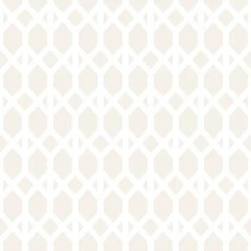 Vector Seamless Pattern. Abstract Geometric Background Design. Stylish Lattice Stock Illustration