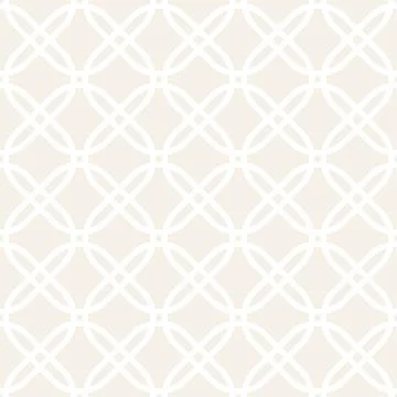 Vector Seamless Pattern. Abstract Geometric Background Design. Stylish Lattice Stock Illustration