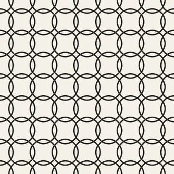 Vector Seamless Pattern. Abstract Geometric Background Design. Stylish Lattice イラスト素材