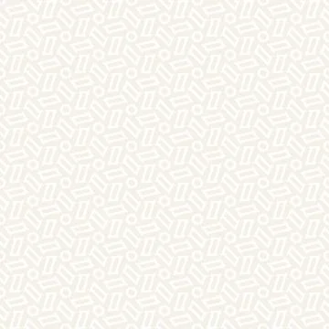 Vector Seamless Pattern. Abstract Geometric Background Design. Stylish Lattice Illustrazione stock