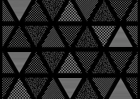 Vector Seamless Pattern. Abstract Geometric 스톡 일러스트