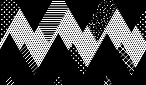 Vector Seamless Pattern. Abstract Geometric Stock Illustration