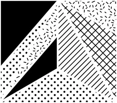 Vector Seamless Pattern. Abstract Geometric Stock Illustration