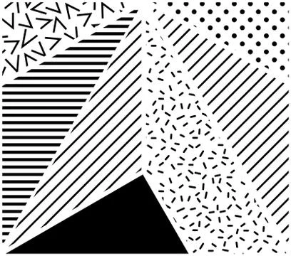 Vector Seamless Pattern. Abstract Geometric Stock Illustration