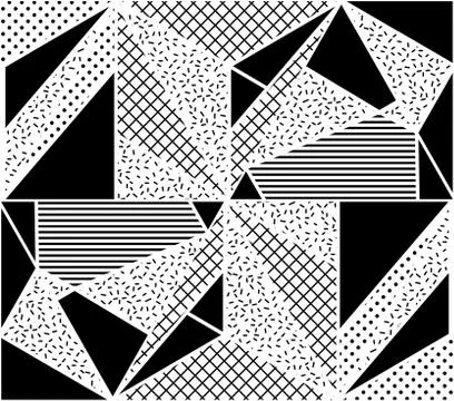 Vector Seamless Pattern. Abstract Geometric Stock Illustration
