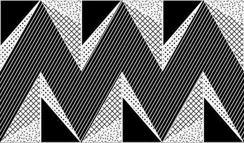 Vector Seamless Pattern. Abstract Geometric Stock Illustration