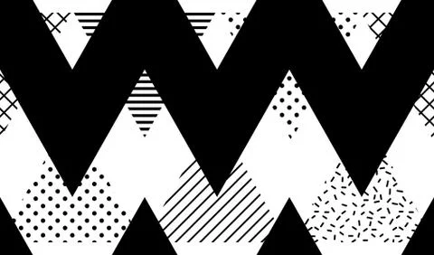 Vector Seamless Pattern. Abstract Geometric Stock Illustration