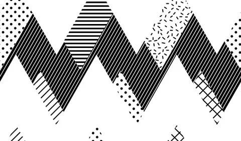 Vector Seamless Pattern. Abstract Geometric 스톡 일러스트