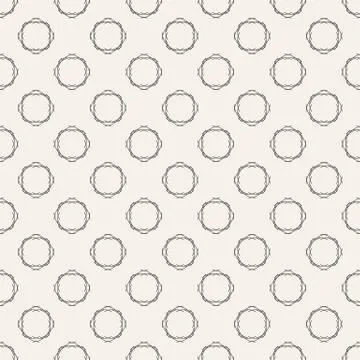 Vector seamless pattern. Abstract geometry. Stock Illustration