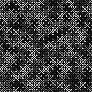 Vector seamless pattern. Abstract hipster background. Monochrome geometric print Stock Illustration