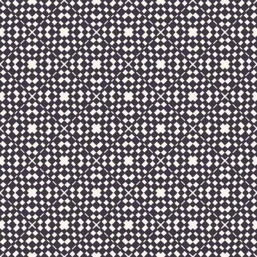 Vector seamless pattern. Abstract rectangle checkerboard background. Monochrome Stockillustratie