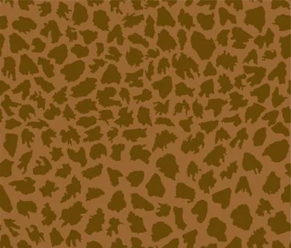 Vector seamless pattern of the abstract rough torn spots Stock Illustration