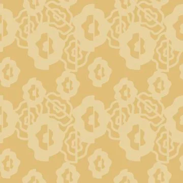 Vector Seamless pattern with Abstract shapes. For fabric, paper イラスト素材