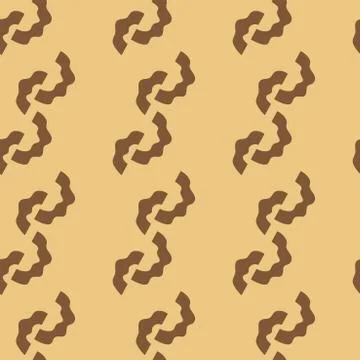 Vector Seamless pattern with Abstract shapes. For fabric, paper 스톡 일러스트