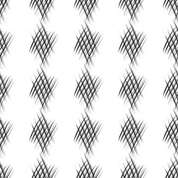 Vector seamless pattern. Abstract stylish background Stock Illustration