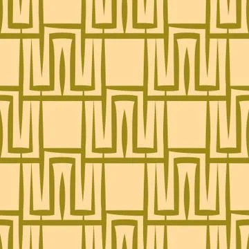 Vector seamless pattern. Abstract stylish background Stock Illustration