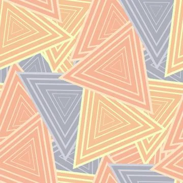 Vector seamless pattern. Abstract stylish background Stock Illustration