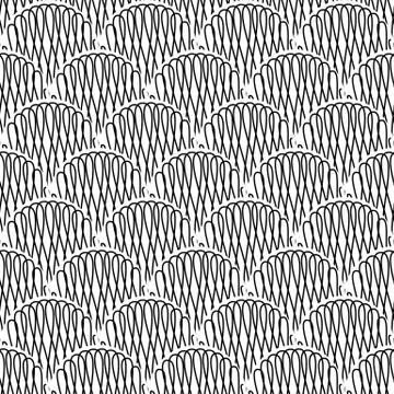 Vector seamless pattern. Abstract stylish background Stock Illustration