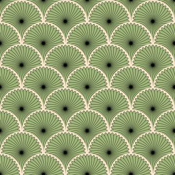 Vector seamless pattern. Abstract stylish background Stock Illustration