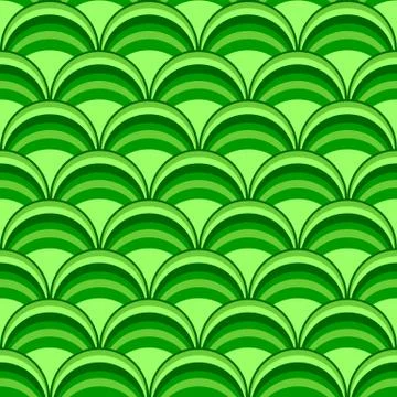 Vector seamless pattern. Abstract stylish background Stock Illustration