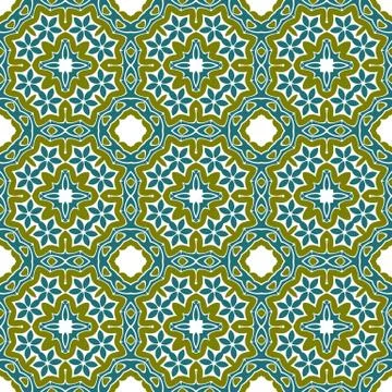 Vector seamless pattern. Abstract stylish background Stock Illustration