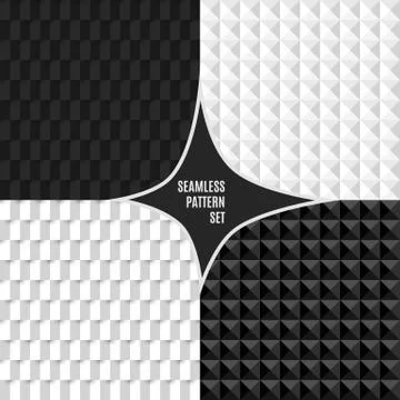 Vector seamless pattern. Abstract stylish background Stock Illustration