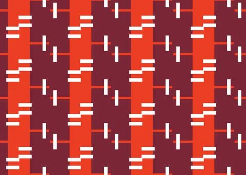 Vector seamless pattern, abstract texture background, repeating tiles, three  Illustrazione stock